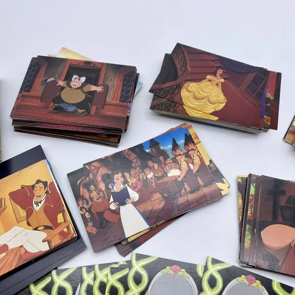 1992 Walt Disney Pro Set Beauty & The Beast Trading Cards Lot